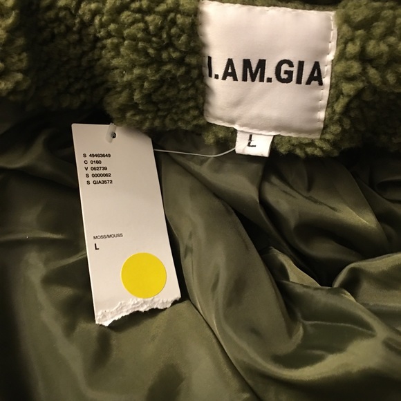 💲8️⃣9️⃣⭐️NWT‼️I.AM.GIA PIXIE TEDDY COAT Size-L⭐️ - Picture 7 of 8